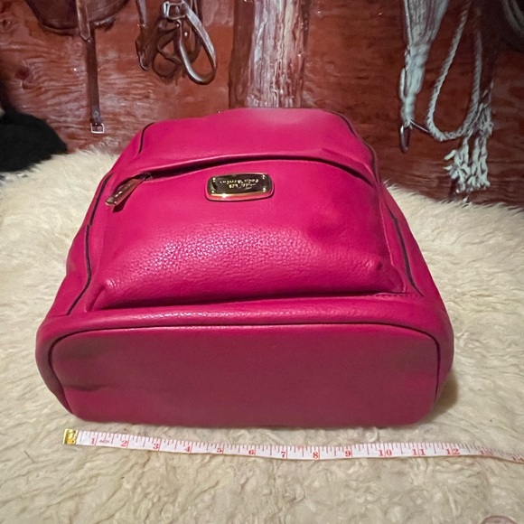 New Michael Kors pink leather backpack - Picture 6 of 11